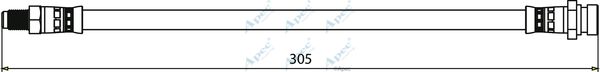 APEC BRAKING Jarruletku HOS3912